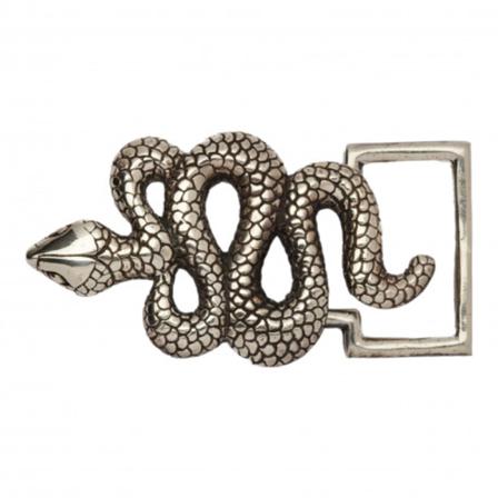 Claris Virot, Silver snake loop Beżowy, Kobieta, Rozmiar: ONE Size