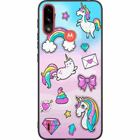 Motorola Moto E7i Power Svart Skal Unicorn