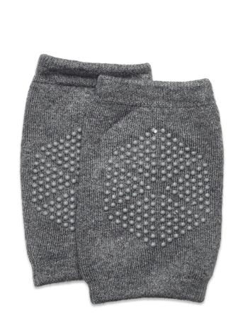 Wool Kneepads - Anti-Slip Socks & Tights Baby Socks Grå Melton*Betinget Tilbud