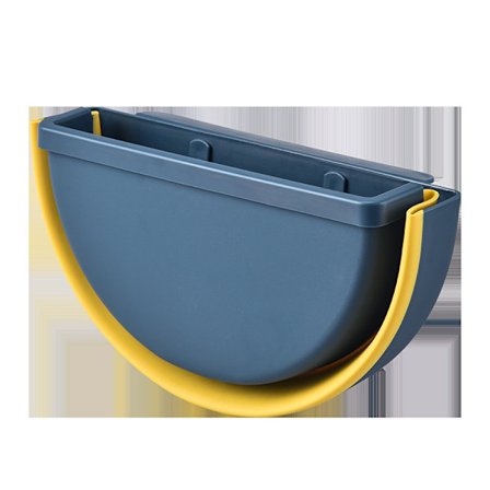 Kjøkken sammenleggbar avfallsbeholder veggmontert bærbar plast