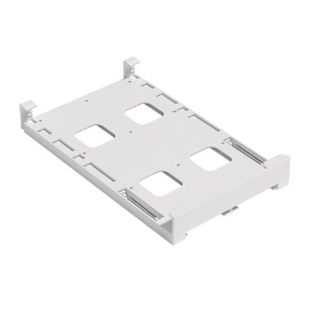 Hängande ölburkförvaringsställ för kylskåp Kylskåp Skjut under hylla för ölläskburk Kök Dubbelrad 5,3 cm