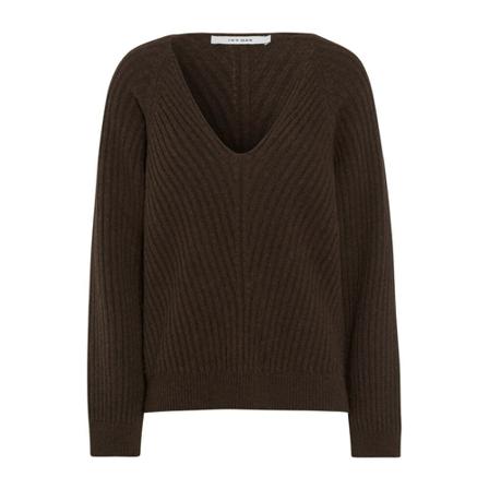 IVY OAK Kasi Jumper Brun, Dame Striktrøjer