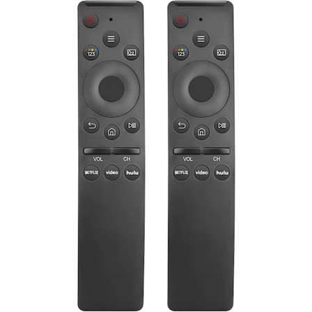 2025 Senaste Modell 【2-pack】 f?r Samsung Smart TV Fjärrkontroll Ersättning, Universell f?r Alla Samsung TV-apparater svart f?r samsung TV