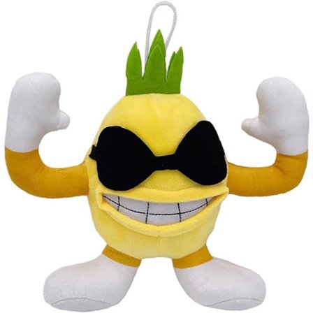 Tower Ananas plyschleksak Hög plysch Pizza Tower Plyschkollektion Karaktär Söta Mjuka Leksaker Mjuka och Söta Plyschdocka