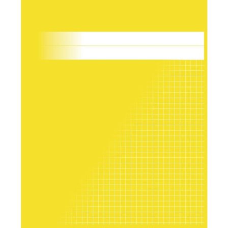 Räknehäfte 17x21cm rutat 5x5mm gul - Lyreco - Skola och förskola - Förbrukning skola häften - Räknehäften