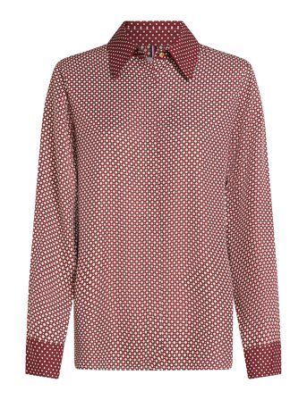 Tommy Hilfiger | Fluid Vis Prt Relaxed Ls Shirt | 36