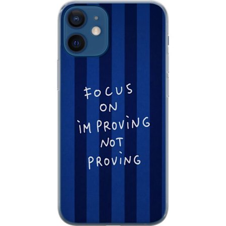 Kompatibel Mobilcover til Apple iPhone 12 mini Bliv bedre i stedet for at bevise noget