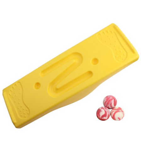 Balansbräda Sensorisk integration Träning Barn Barnleksaker (gul)