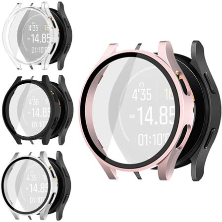 [4Pack] Samsung Galaxy Watch 4 44mm fodral med härdat glas