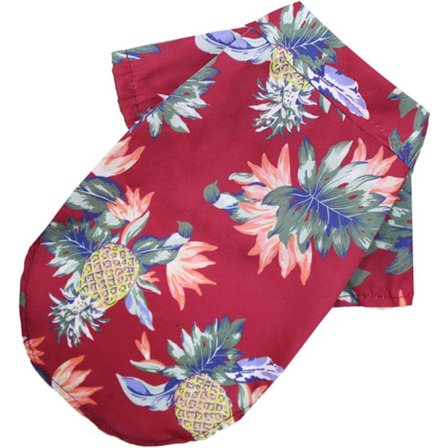 Hunde Katte Skjorter Sommer T-shirts Stilfuldt Hawaiiansk Print Blødt, Behageligt og Åndbart Kæledyrstøj til Små Store Hunde, Katte