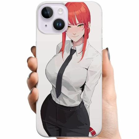 Apple Iphone 14 Plus Tpu Mobilskal Makima Chainsaw Man