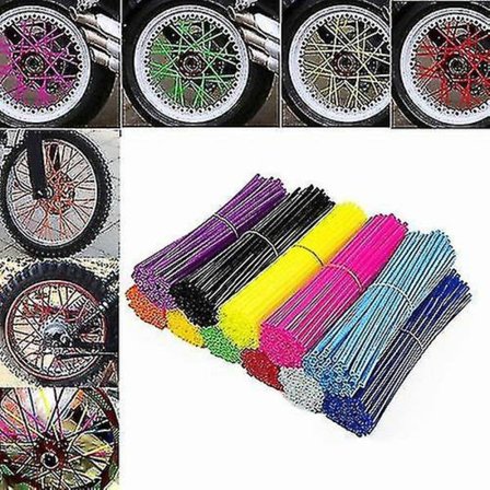 36 stk Sykkel Motorsykkel Dirt Dekorasjon Motocross Hjul Eikeroms Deksel