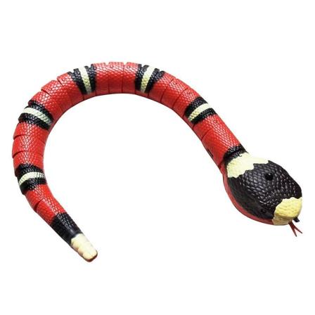 Smart Sensing Snake Cat Toys Electron Interactive Toys Chargi För Katter 8u7y