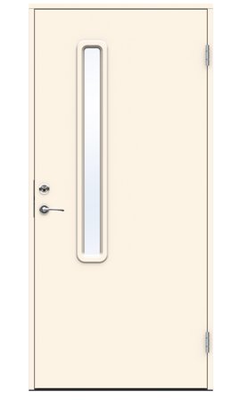 Swedoor Volga Ytterdörr vit (S 0502-Y) 2080x888 mm, Dörrar