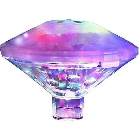Flytande pool LED-badkarslampor Lampa för bad Disco Damm Pool Barnbadleksaker, 7 lägen olika färger Batteridriven