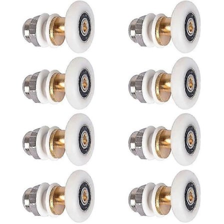 8 kpl Suihkun Ovi - Rulla Pyörä Suihkun Oven Pyörät Liukuvat Oven Pyörät