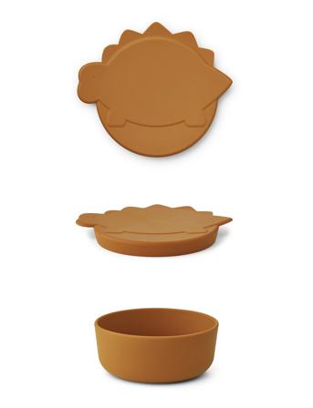 Charlot Snack Box Brown Liewood