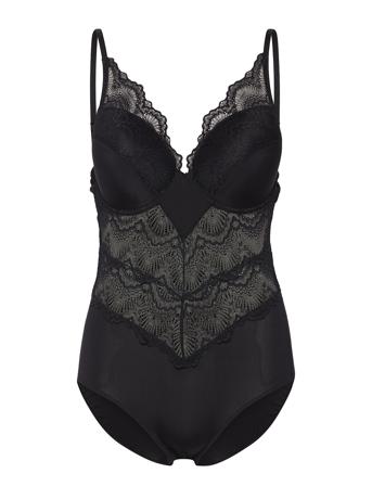 Tanya Body W Bra Fill Body Alusmekko Black Missya