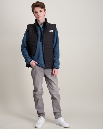 The North Face B NEVER STOP SYNTHETIC VEST Sort Veste Dreng - Kids Brand Store