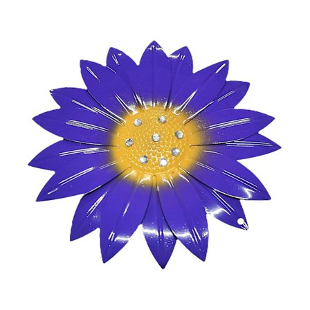 Festlig Metallblomma Dekoration Inomhus Utomhus Blomdekoration 6 tum