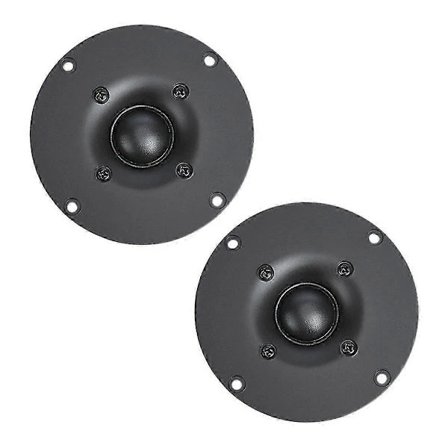 /EA/2 stk. 4-tommers HiFi-diskant 8 Ohm 30-60W Silke Dome Audio Diskant Høyttaler for Lydsystem