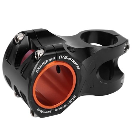 Maastopyörän ohjainkannatin Alumiiniseoksesta valmistettu ohjainkannatin Sopii 31,8/35 mm ohjaustangolle Musta