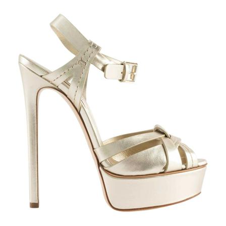 Casadei Sandalen with heel , Geel , Dames , Maat: 38 EU