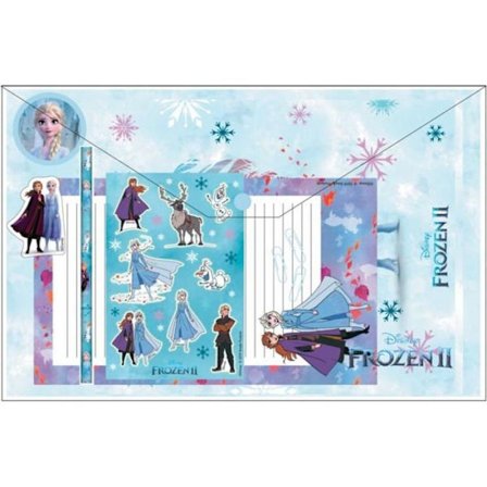 Anteckningsblock - loggbok Factory cr - 197FRZ451GL - Set med blocknoter för flickor från Frozen 2