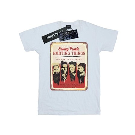 Supernatural Dam/Damer Familjeföretag Skylt Bomull Pojkvän