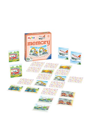 Ravensburger My First Memory Vehicles D/F/I/Nl/En/E - Multi/patterned - ENGLISH