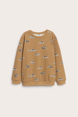 Kappahl | Bluza we wzory | Brązowy