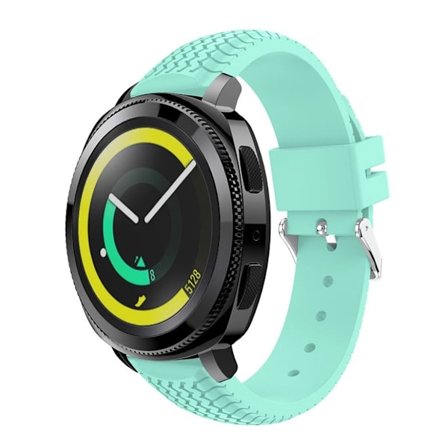 Samsung Gear Sport Unikt silikon klockband - Turkos