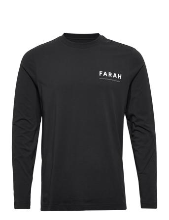 Newland Ls Graphic Tee Black Farah