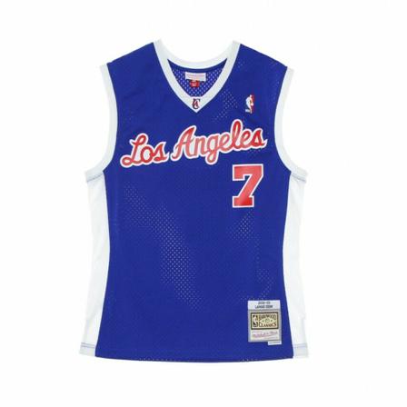 Mitchell & Ness basketball jersey man nba swingman jersey hardwood classics no 7 lamar odom loscli , Blauw , Heren , Maat: S Sportshirts