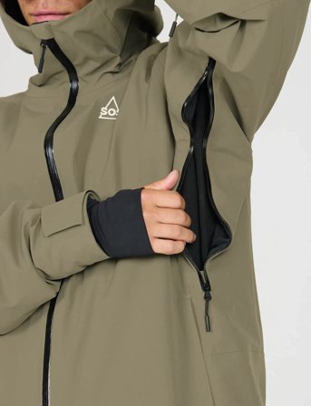 SOS Samkos M 2L Insulated Jacket - Khaki green - XL