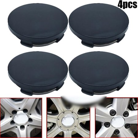 4 stk./sæt 60mm Bilhjul Center Hub Caps Universal Abs Køretøj Dæk Fælg Dæksel Beskytter Dekoration Bil Tilbehør