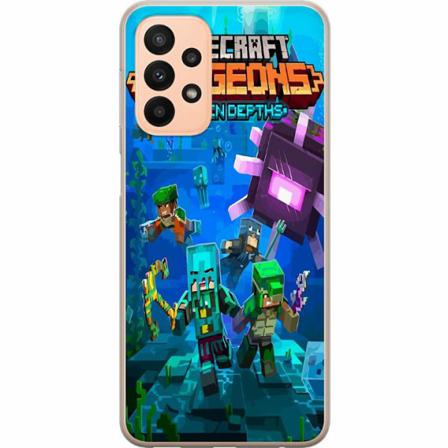 Samsung Galaxy A23 5g Mjukt Skal - Minecraft