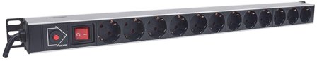INTELLINET Vertical Rackmount 12-Output
