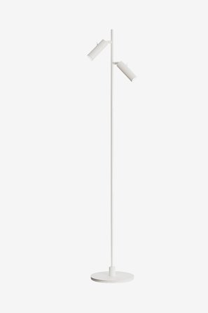 Herstal - Lattiavalaisin Pipeline double - Valkoinen - Lattiavalaisimet - - Homeroom