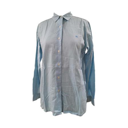 Burberry Vintage Pre-owned Shirts Blå, Dame Vintage Overdele, Størrelse: ONE Size