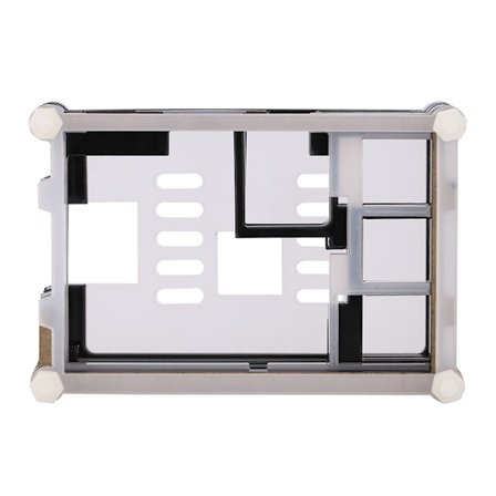9-lagers akrylskyddsfodral för Raspberry Pi 3 med 3,5-tums display