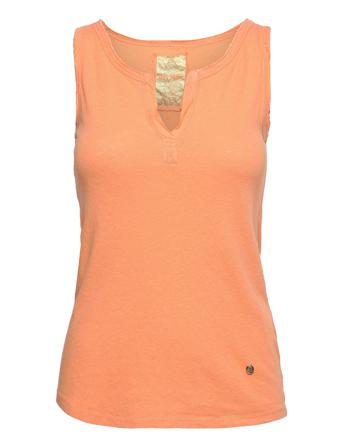 Troy Tank Top T-shirts & Tops Sleeveless Oransje MOS MOSH
