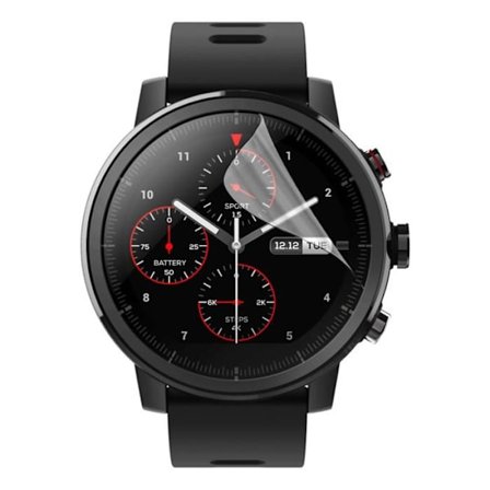 Skärmskydd för Amazfit Stratos 3 [Pack 8] Ultratunn Plastfilm Skyddande Phonillico