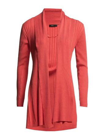 Zubasic 61 Cardigan Strikket Trøje Cardigan Rød Fransa
