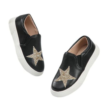 Flickor Rund Toe Flats Låga Casual Sneakers