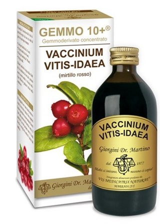 Dr Giorgini Liquido Analcolico Mirtillo Rosso Gemmo 10+ 200ml