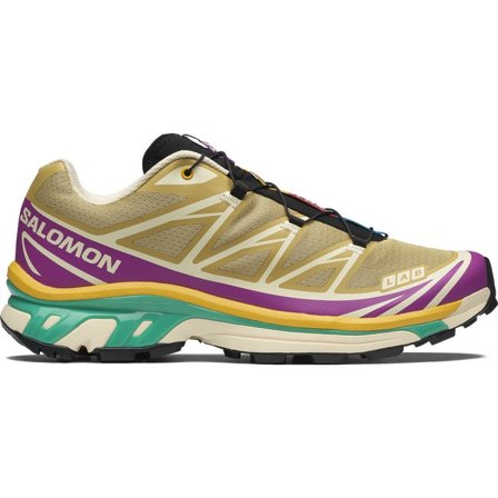 Salomon - Sneakers Xt-6 - Antique Gold / Transparent Yellow / Willowherb - 40⅔