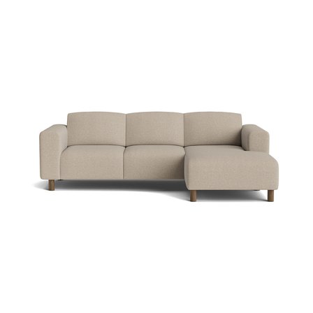 Toledo chaiselong sofa, højrevendt - Aurora Beige - 238x152x78 - Sofa, chaiselong
