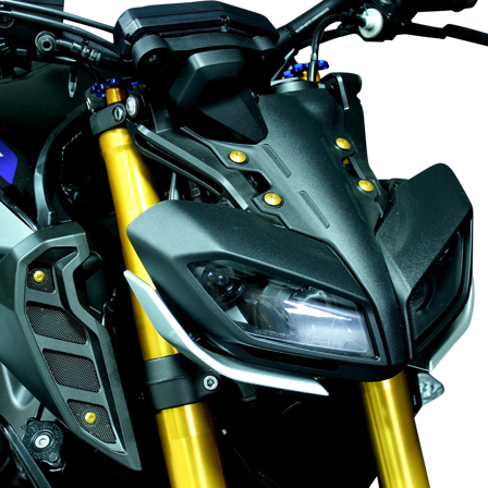 Juego de Tornillos de Motor Valter Moto Verdes - Yamaha MT-09 SP 2017-2020