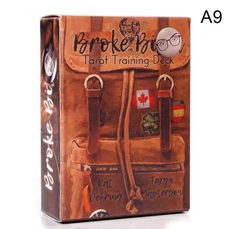 1 däck 10 stilar Tarotkort Blackbird Lenormand Betydelse Tarot P - Perfet one size A9